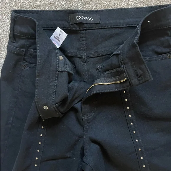 Express Ankle Leggings high rise size 12 nwot - Picture 3 of 6